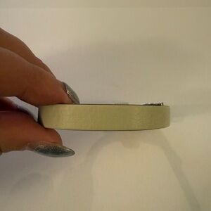 Keep Collective - Elegant Cream Leather Bracelet